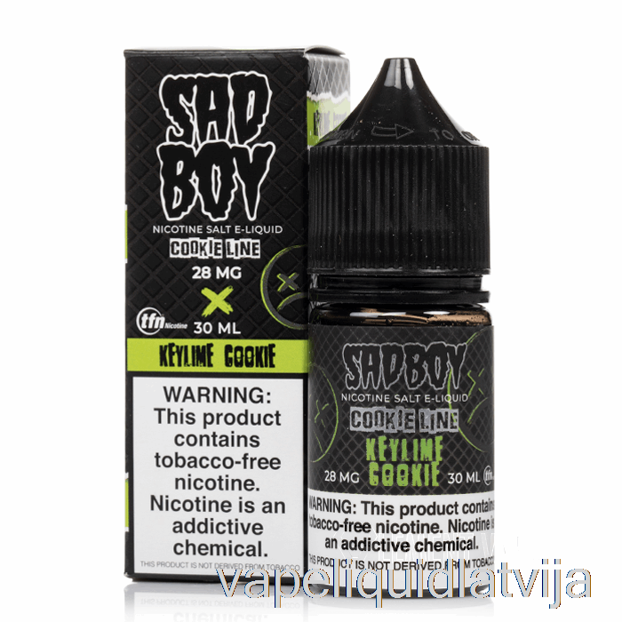 Keylime Cepums - Sadboy Salts - 30ml 28mg Vape šķidrums